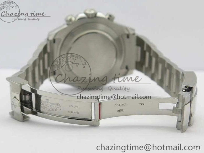 MiroTime 1218 Breathable YachtMaster II 116689 SS JF 1:1 Best Edition White Dial Blue On SS Bracelet A 3578